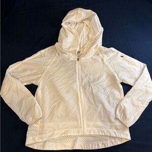Champion Silver-White Hooded Jacket